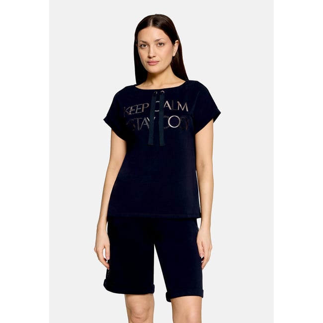 Sweat-shirt à strass dark sky <span itemprop=