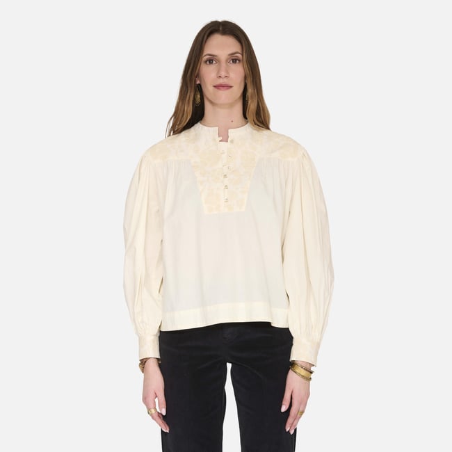 Blouse CAMPO natural <span itemprop=