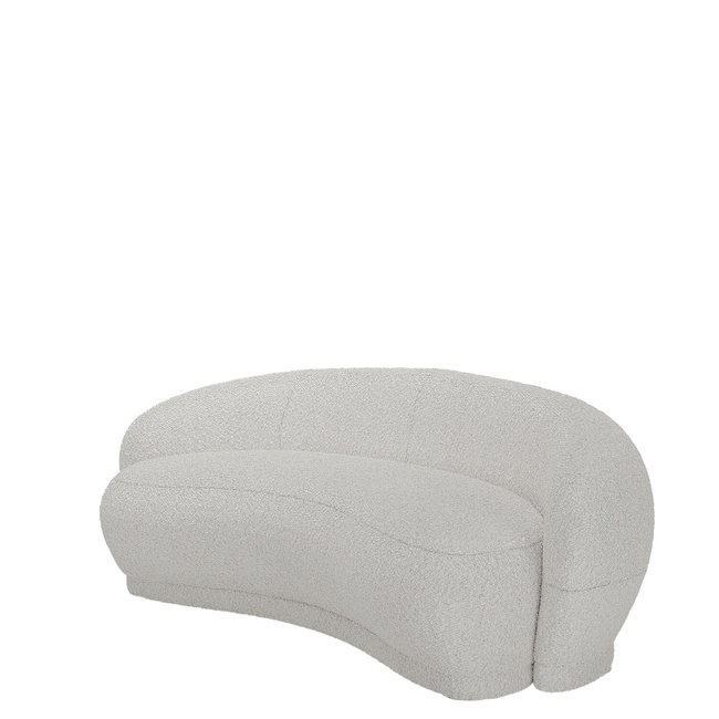 Canapé 3-4 places - BIANCA Couleur blanc <span itemprop=
