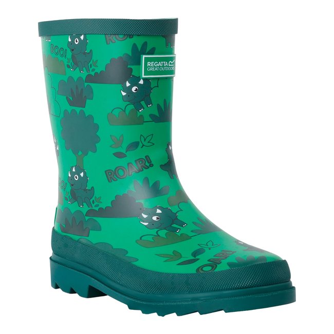 Bottes de pluie MUDPLAY vert <span itemprop=