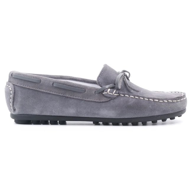 Boni Gabrielle II - Mocassins Enfants gris souris <span itemprop=