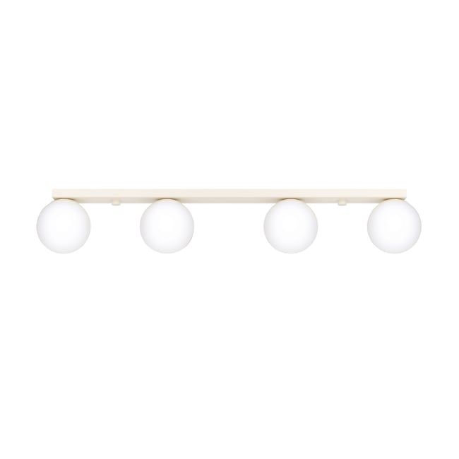 Plafonnier Acier Beige G9 4 Yoli Couleur beige <span itemprop=