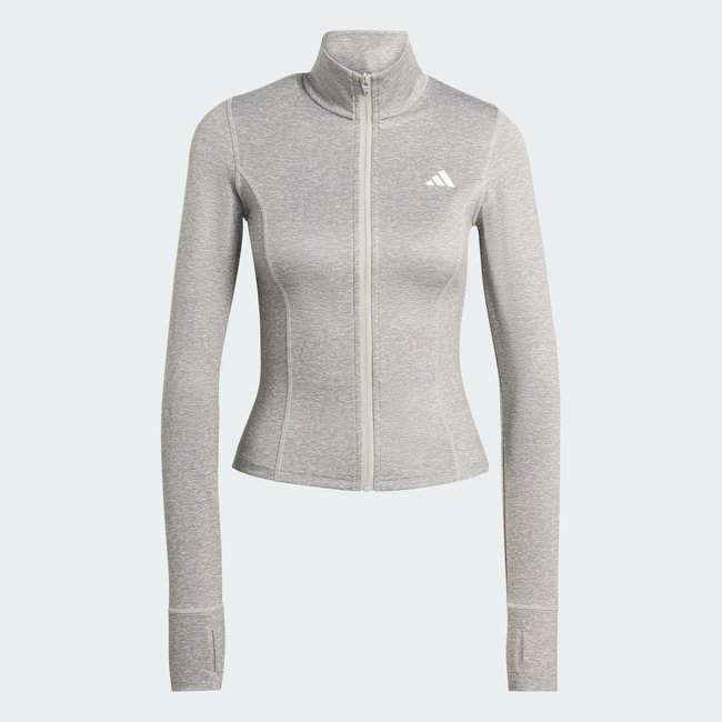 Veste zippée Workout Essentials Heather grey two mel <span itemprop=