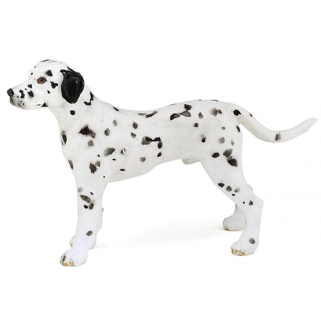 Figurine Dalmatien blanc <span itemprop=