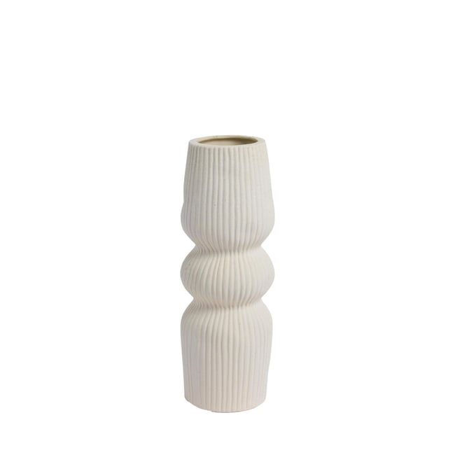 Vase texturé Couleur naturel <span itemprop=