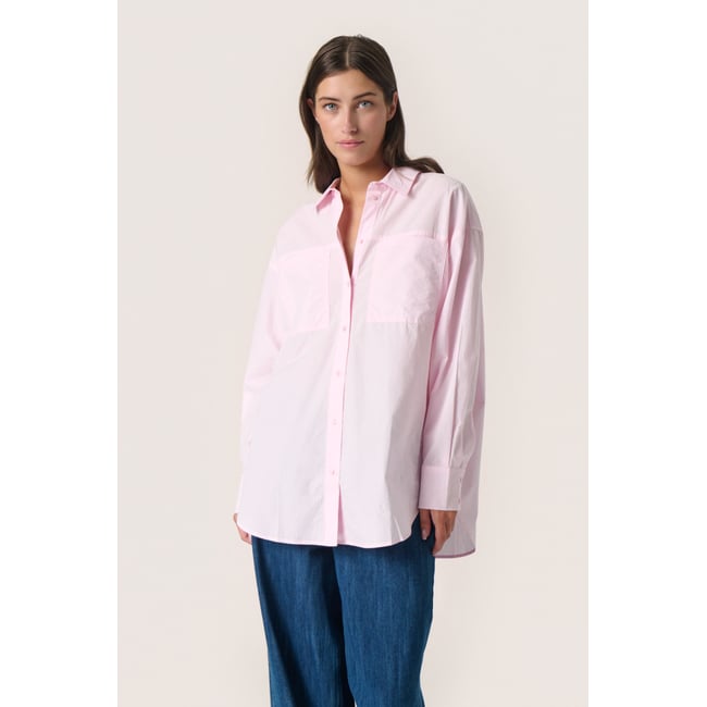 SOAKED IN LUXURY Chemise à manches longues SLCalico rose ballerina <span itemprop=