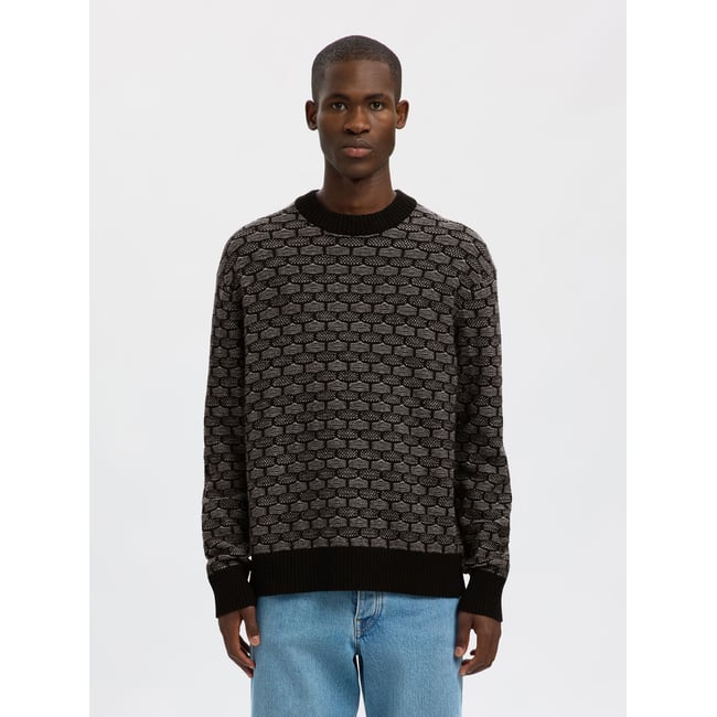 Pull En Maille noir - black <span itemprop=