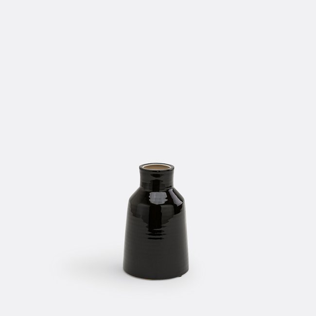 Vase en céramique H23 cm Pastela noir LA REDOUTE INTERIEURS