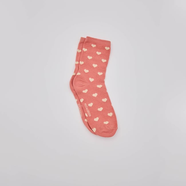 Chaussettes Elliot peche <span itemprop=