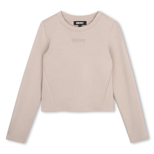 Tee-shirt manches longues poussiere <span itemprop=
