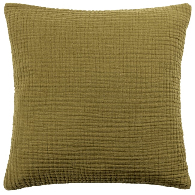 Lark Cotton Cushion, khaki, YARD