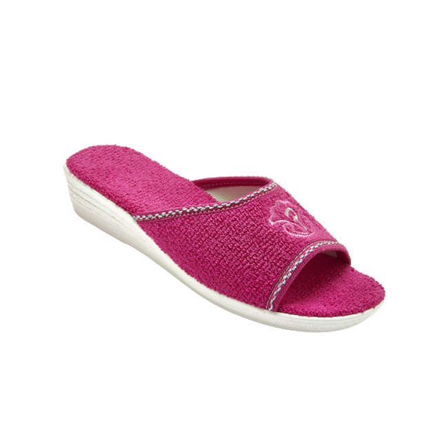 Mules éponge ultra légères rose <span itemprop=