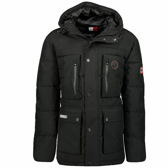 Parka Albert, Reissverschluss und Kapuze - GEOGRAPHICAL NORWAY
