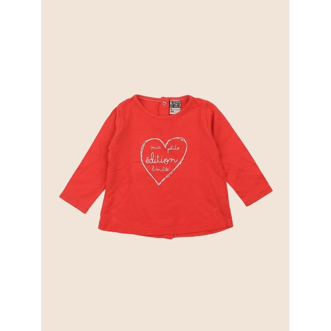 Tee-shirt - Très bon état orange <span itemprop=