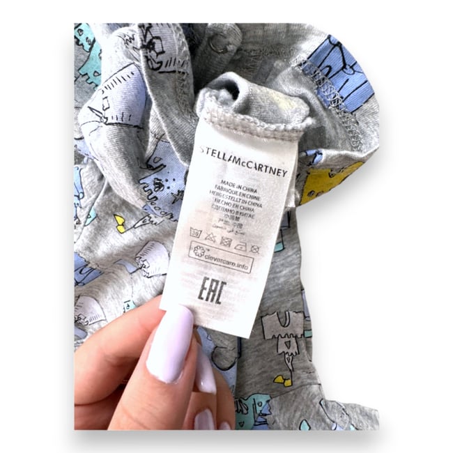 Combinaison bébé - Très bon état gris <span itemprop=