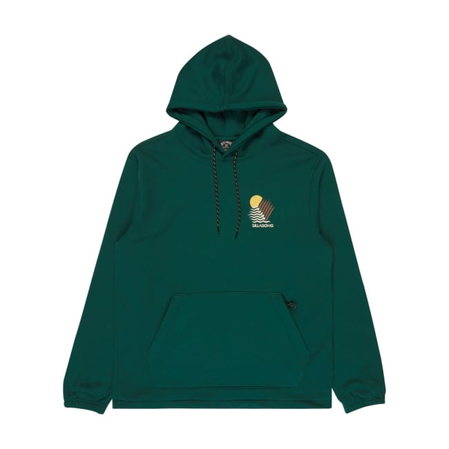 Sweat graphique CANYONS vert moss <span itemprop=