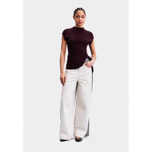 Top Hotaka en coton HOTAKA figue <span itemprop=