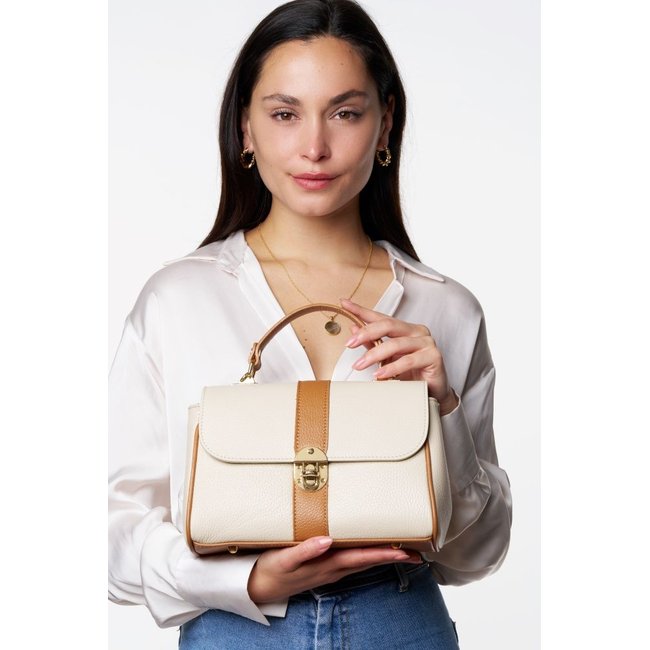 Sac à main en cuir grainé ZOE - OH MY BAG