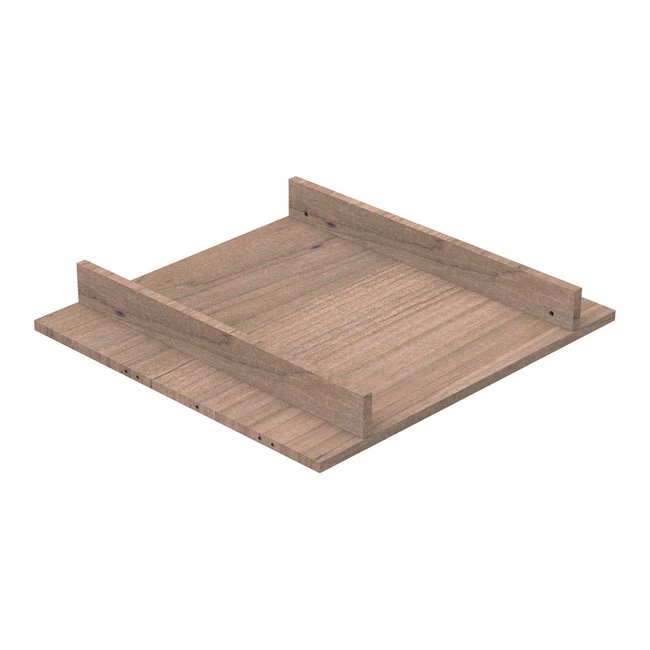 Plan à langer pour commode marron <span itemprop=