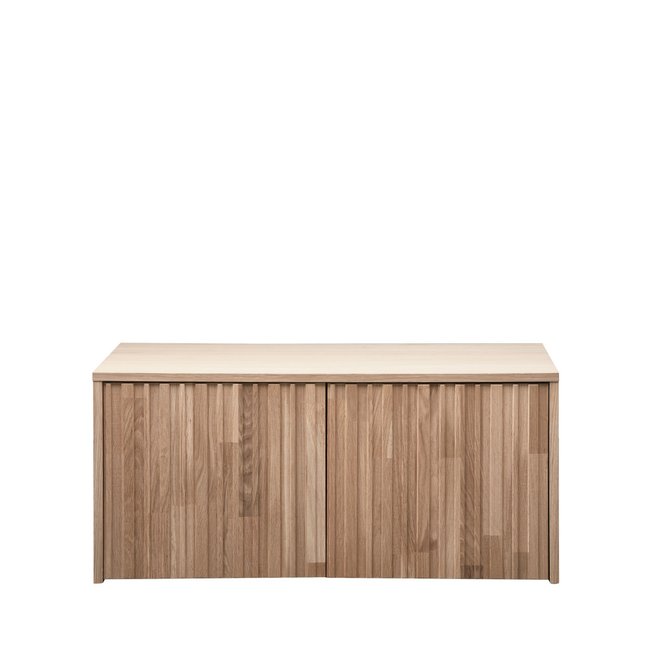 Banc d'entrée avec rangement en bois L88cm - NEW GRAVURE - WOOOD