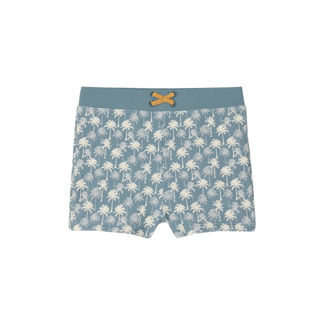 Shorty de bain lichen imprimé <span itemprop=