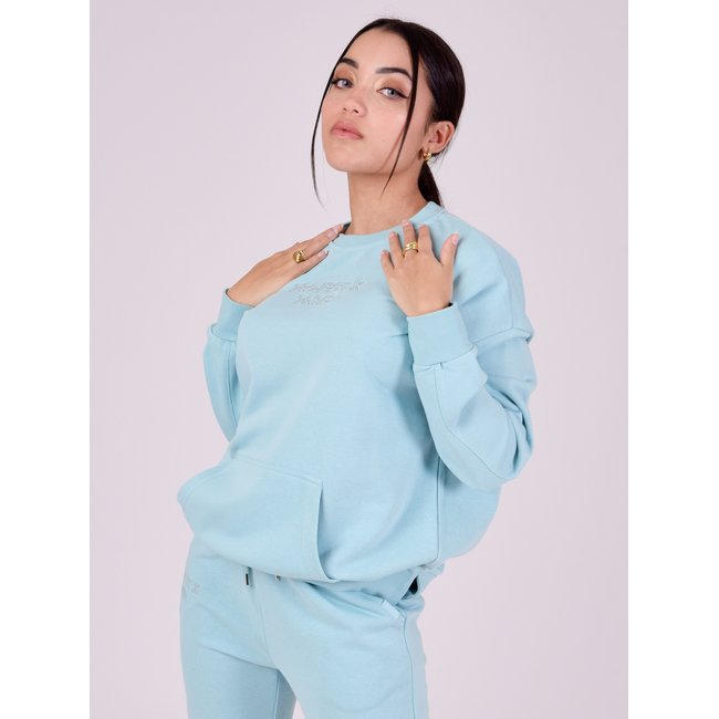 Sweat col rond broderie relief - PROJECT X