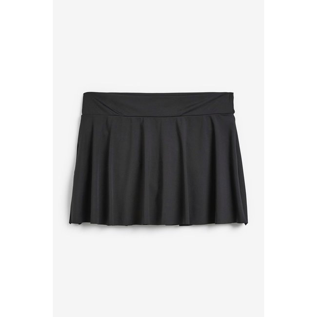 Slip De Bain Style Jupe noir <span itemprop=