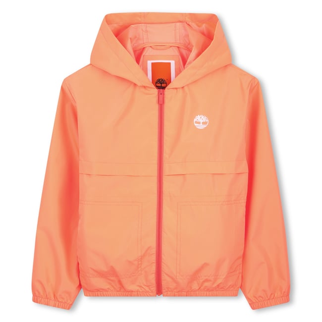 Coupe-vent a capuche bright melon <span itemprop=