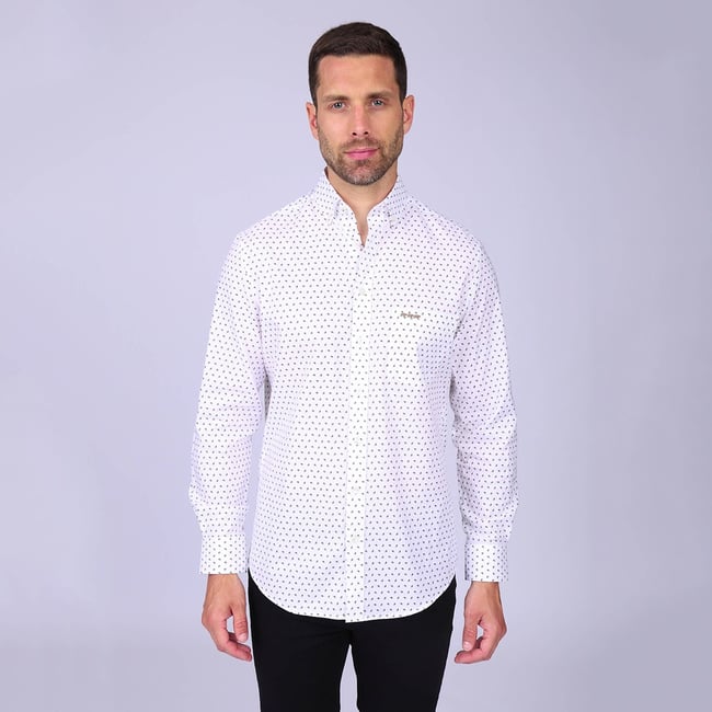 Chemise Oxford Hatice blanc <span itemprop=