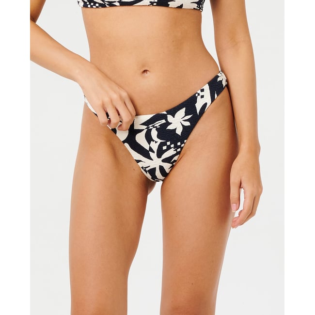 Bas de maillot de bain taille haute brésilien Topanga Geo - RIP CURL