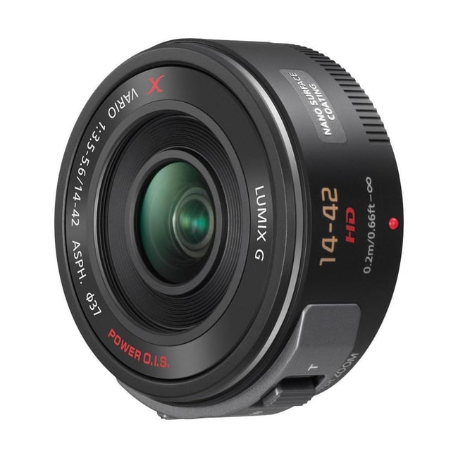 Objectif pour Hybride 14-42mm f/3.5-5.6 PZ OIS noir Lumix G X - PANASONIC