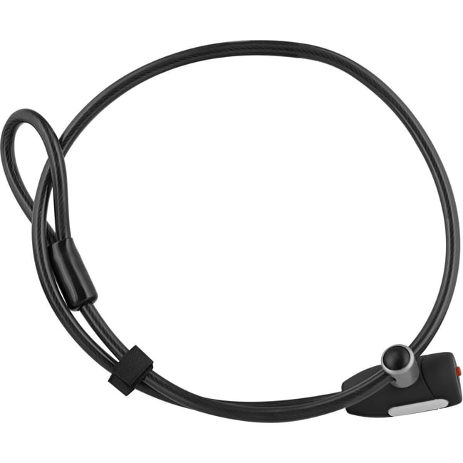 Antivol cable à boucle - noir noir <span itemprop=