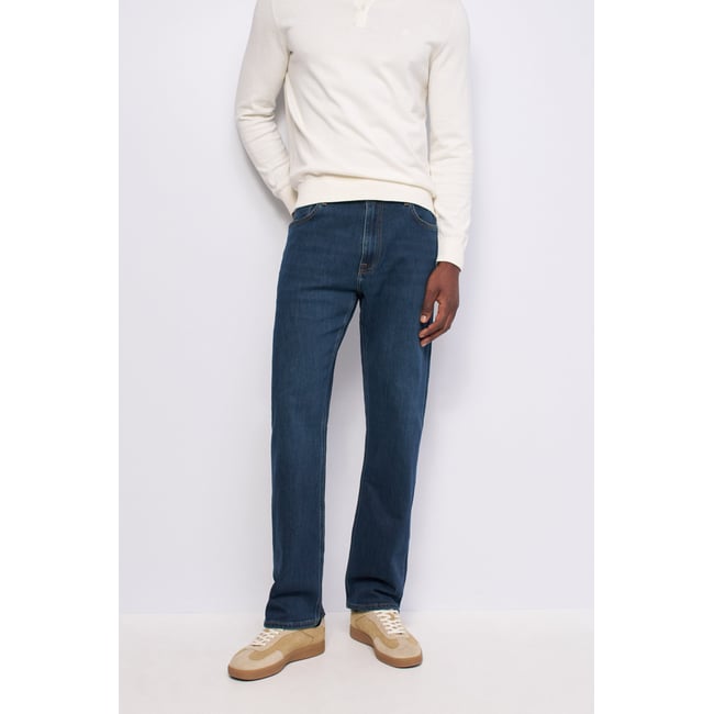 JEAN STRAIGHT FIT bleu vintage <span itemprop=