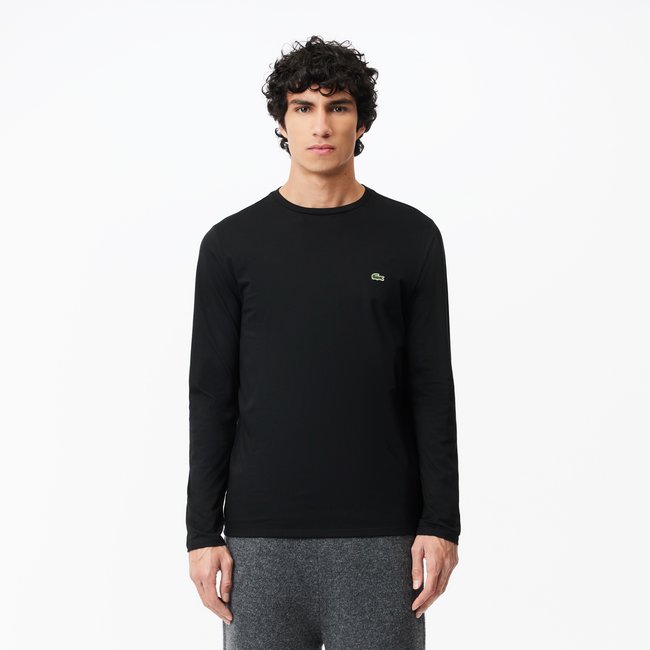 T-shirt manches longues noir-031 <span itemprop=
