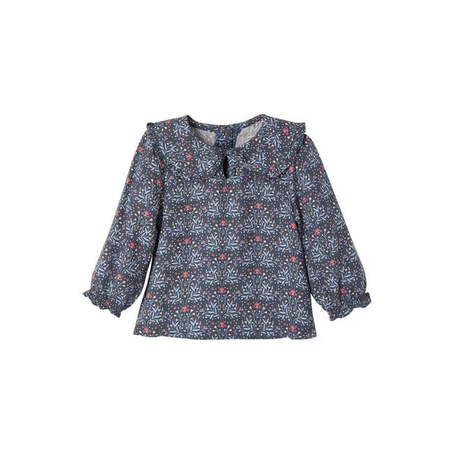 Blouse Fleurie Neuve Taille 2XL (46-48) - Collection Automne-hiver, Avec étiquettes