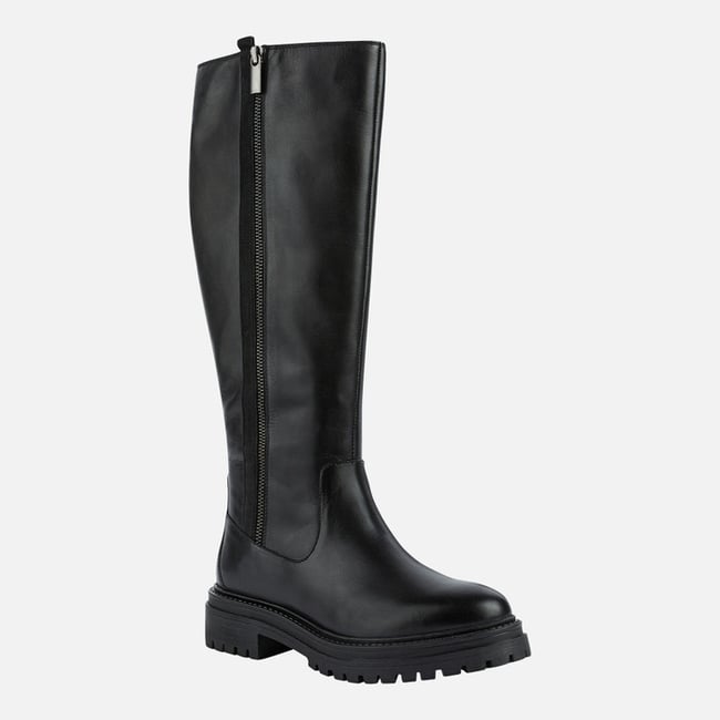 Bottes respirantes cuir Iridea noir <span itemprop=