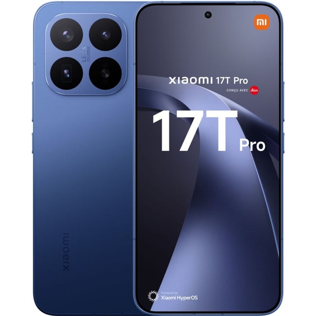 Smartphone 17T Pro Conçu avec Leica 5G  512Go Bleu - XIAOMI