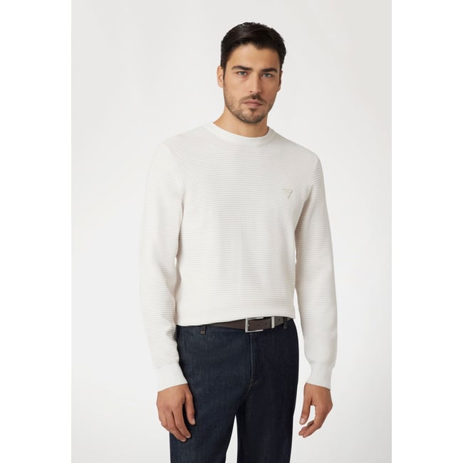Pull En Viscose Mélangée gris <span itemprop=