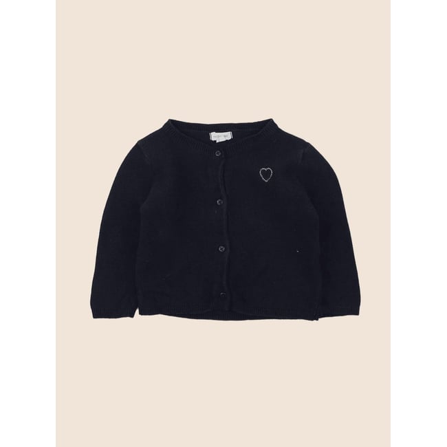Gilet - Très bon état bleu <span itemprop=