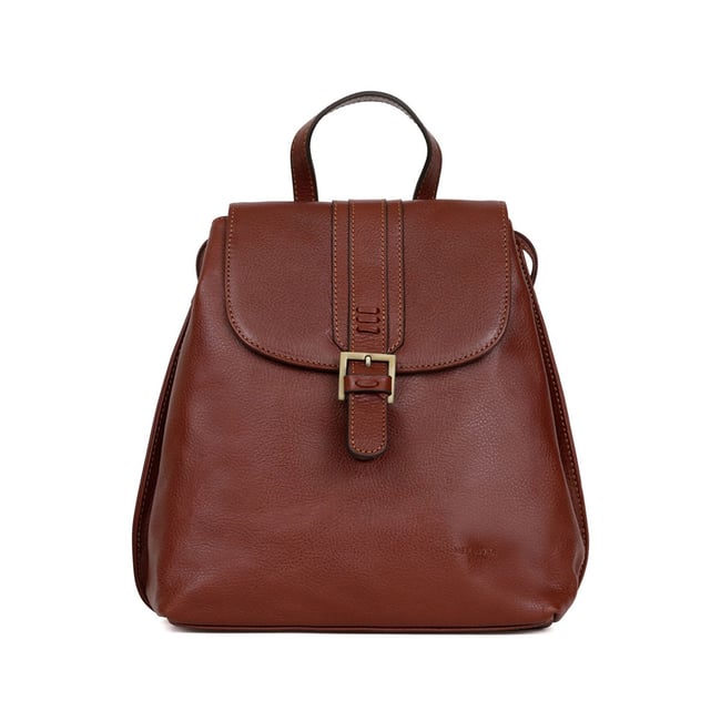 Sac à Dos Femme Hexagona Collection Lima - Compatible Téléphone, Multiples Poches, Tissu Grainé, Design Parisien
