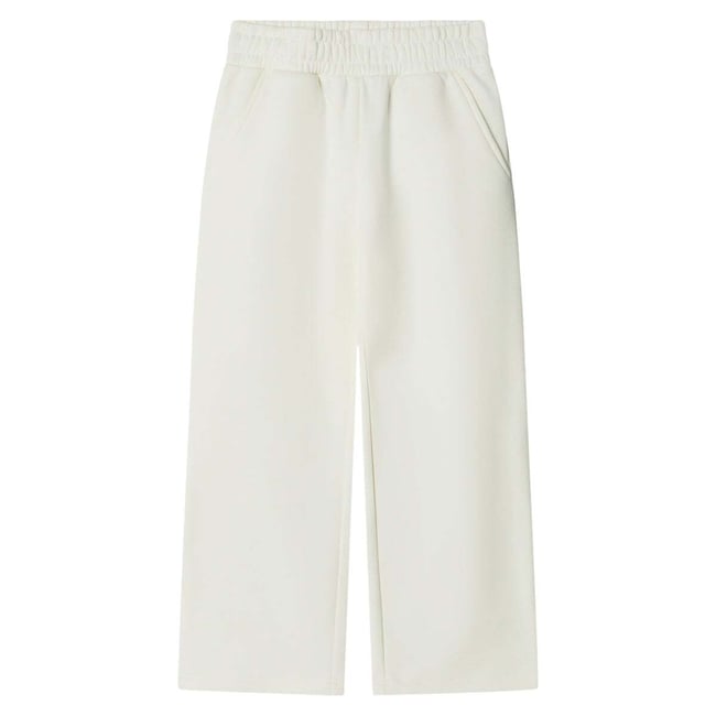 Pantalon Jogger Coupe Droite blanche mousse <span itemprop=
