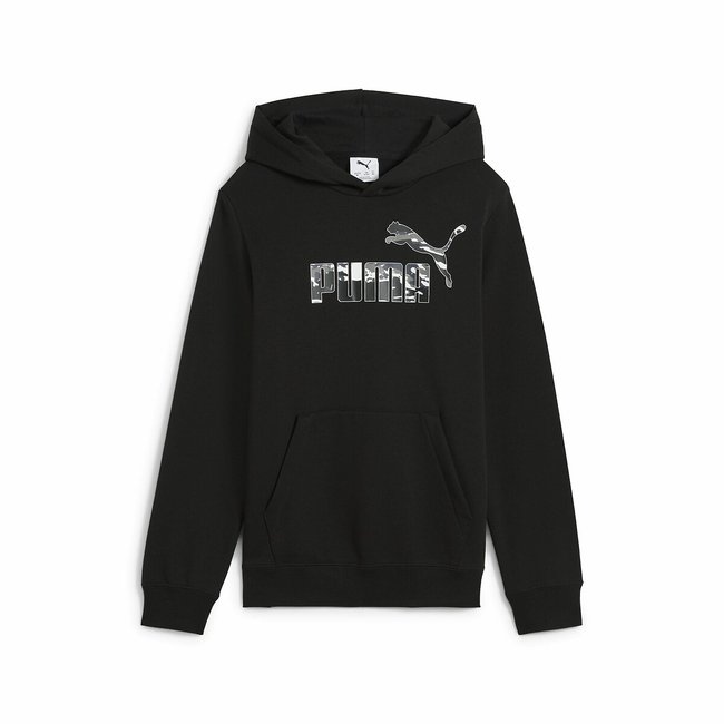 Sudadera con capucha negro <span itemprop=