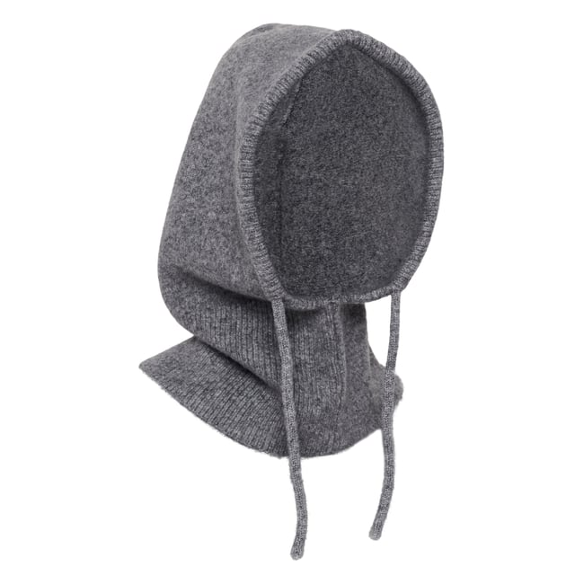 Pull sans manches en maille gris mid grey melange <span itemprop=