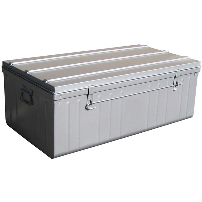 Cantine de rangement en acier Premium 100 cm Alu Couleur alu <span itemprop=