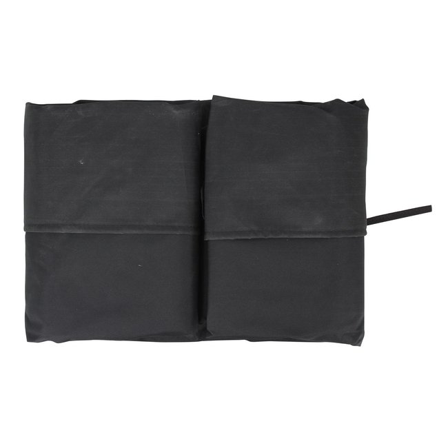 HOUSSE DE PROTECTION POUR ENS TABLE RONDE 150CM+6 CHAISES noir <span itemprop=