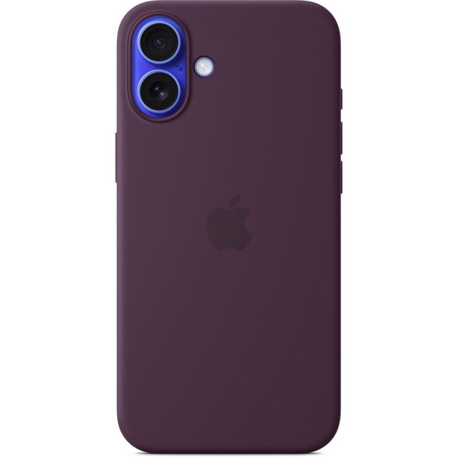 Coque iPhone 16 Plus MagSafe Prune silicone - APPLE