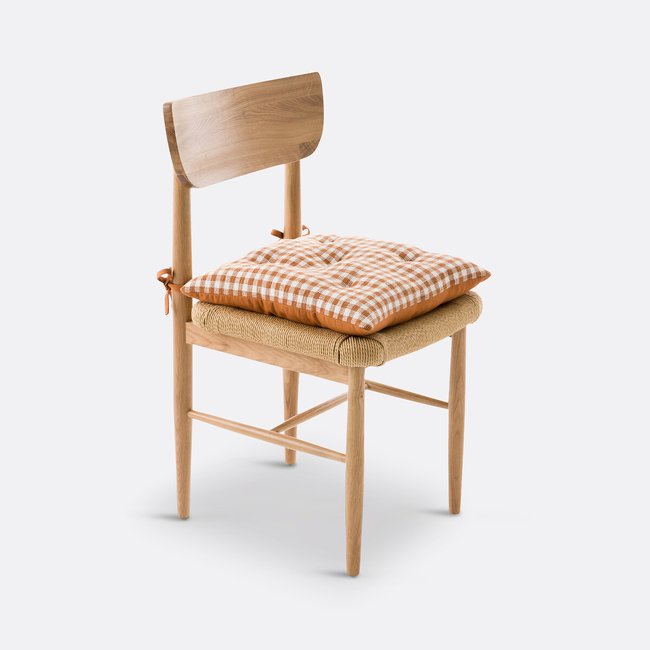 Galette de chaise vichy, 40x40 cm, Edith - LA REDOUTE INTERIEURS
