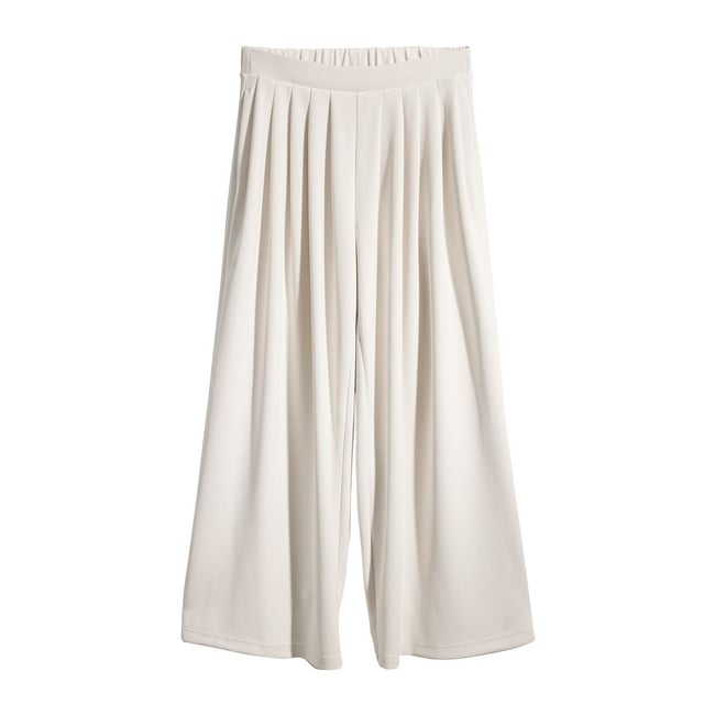 Pantalon de jogging ample studio crème <span itemprop=