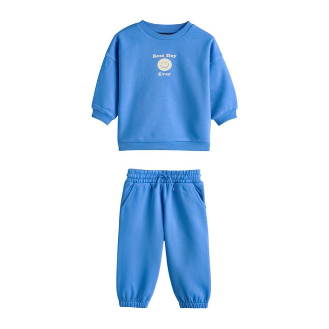 Ensemble jogging ras du cou semi uni - NEXT