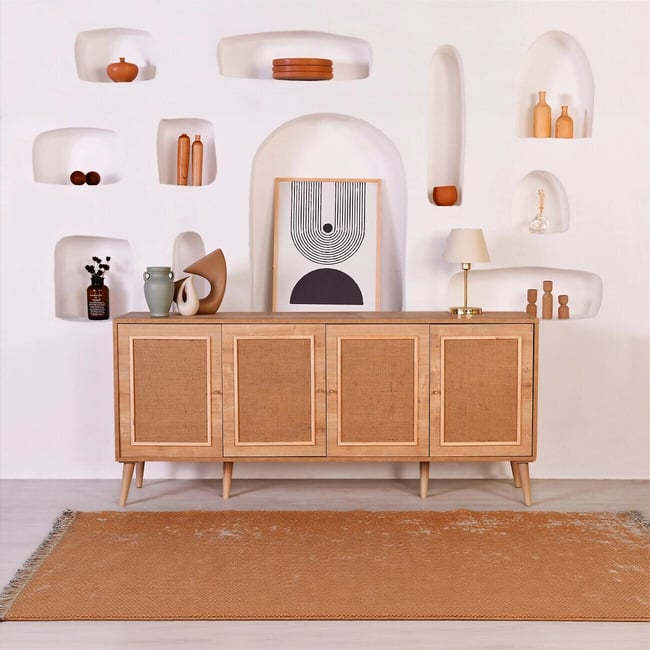 Консоль, Jüt / Джут цвет дуб SO'HOME